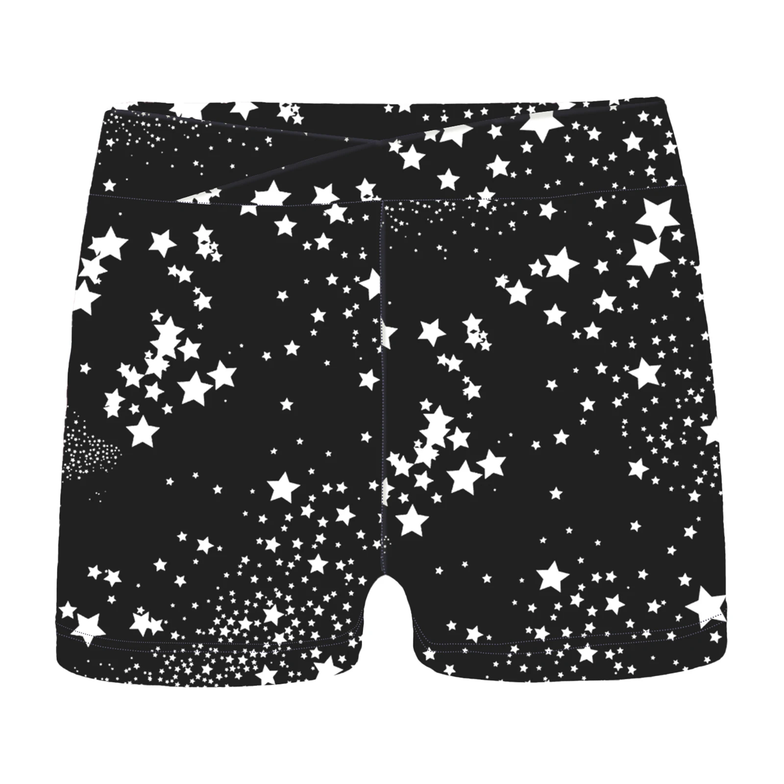 

Kids Girls Casual Base Shorts Safety Boxer Stretchy V-front Waistband Shorts Bottoms for Dance Sports Gymnastic Workout Pants