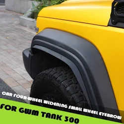 Car Four-wheel Widening Small Wheel Eyebrow Fit for GWM Tank 300 Modification Car Decoration Upgrade Parts