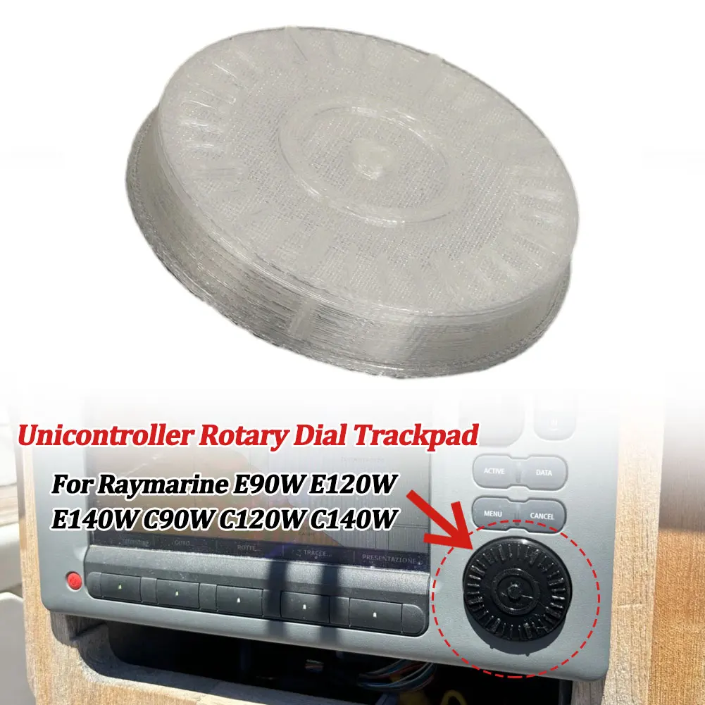 Atualizar transparente tpu unicontroller mostrador rotativo trackpad para raymarine e90w e120w e140w c90w c120w c140w