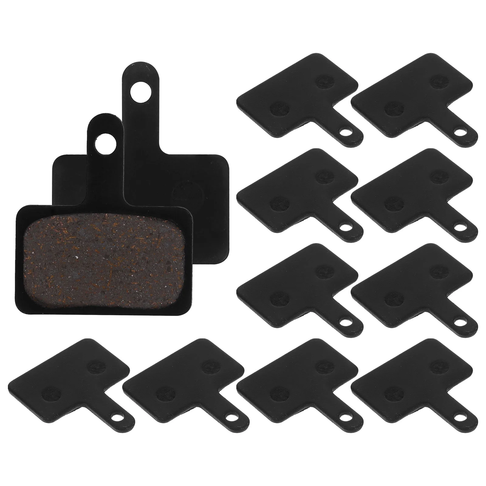 

6 Sets Bike Brake Pads Copper Fiber Disc Plate Brakes Cycling Supplies Mountain Bike Disc Brake Pad Replacement Parts