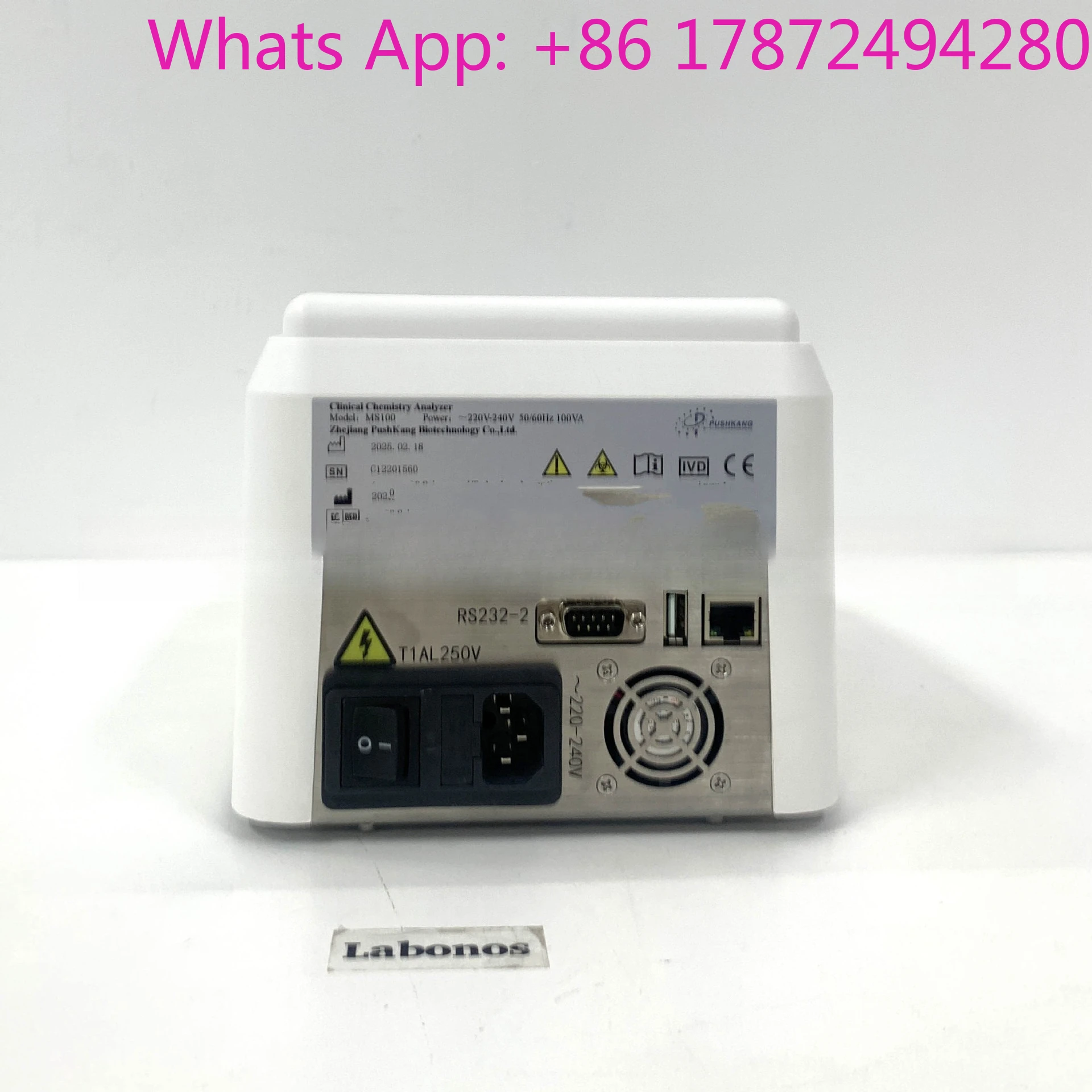 MS-100 Portable Biochemical  MS-100 Biochemical POCT Cross-border Foreign Trade Clinical Intelligence