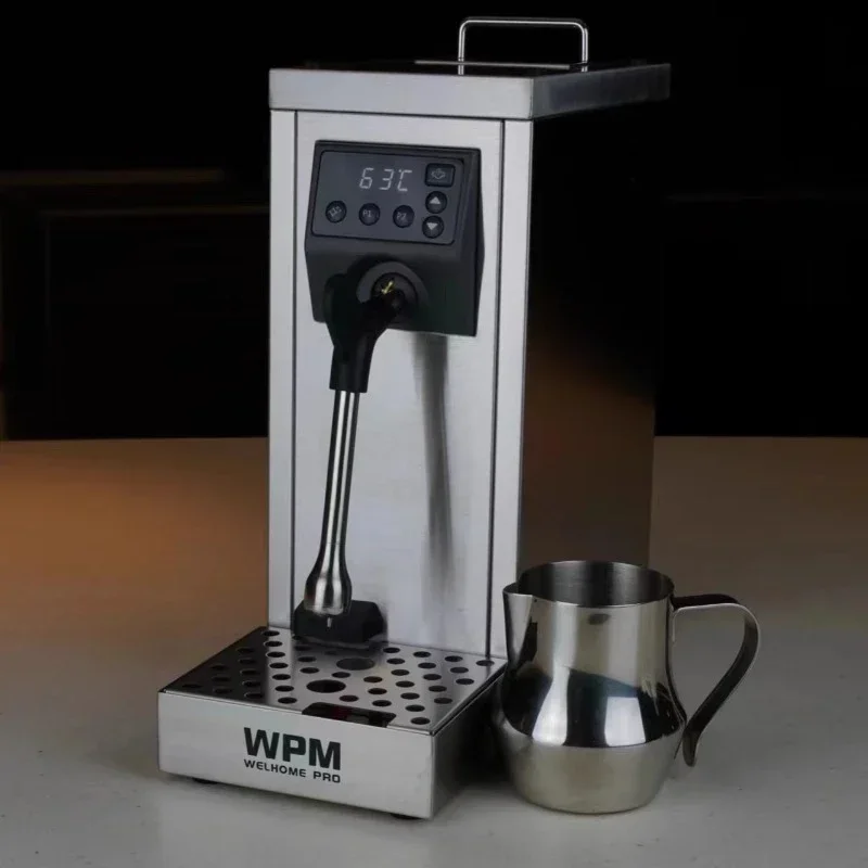 Automatic Electric Milk Frother Steamer Commercial Grade for Coffee Shop Use Milk Heating Frothing Pitcher for Latte Cappuccino