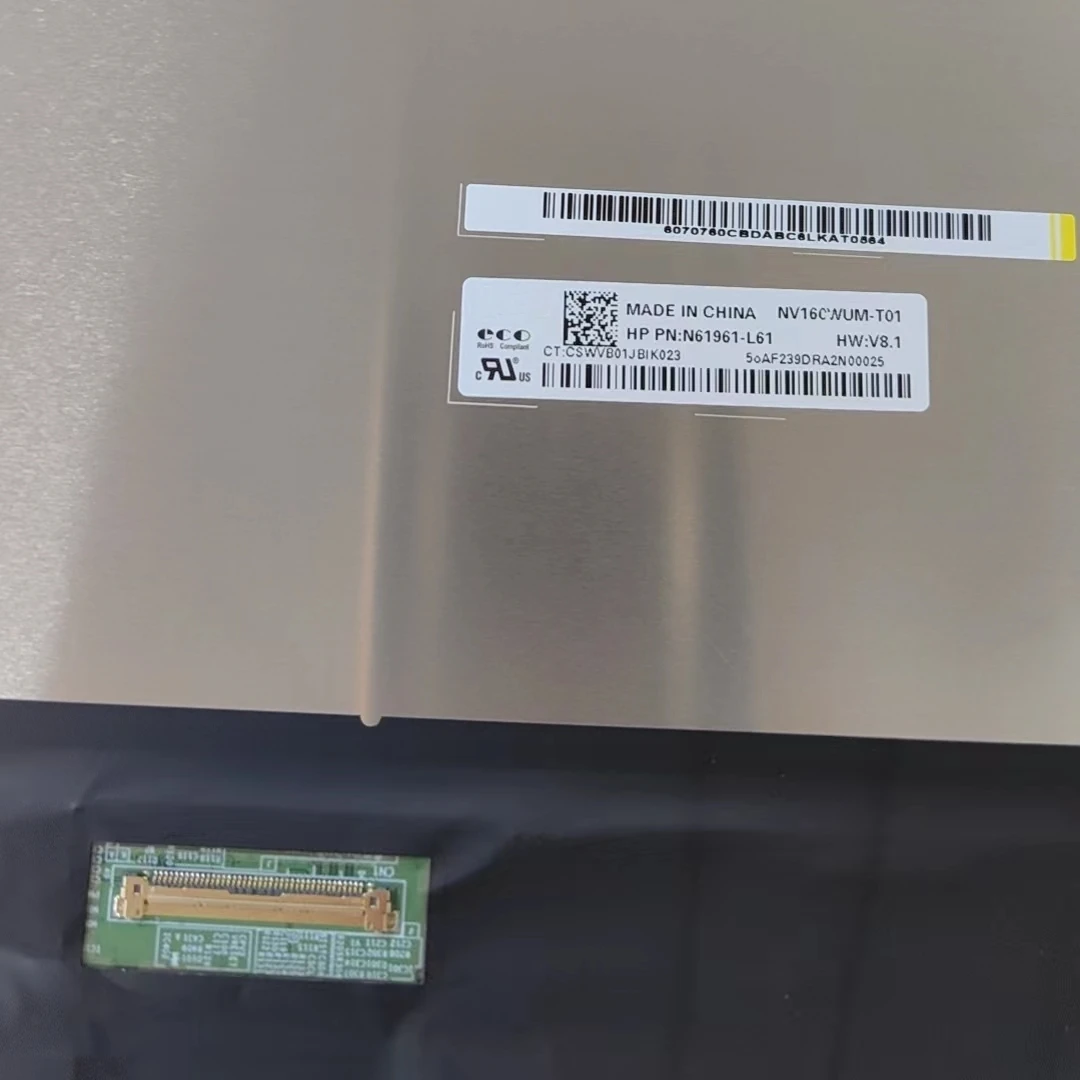 

NV160WUM-T01 16.0" Laptop LCD Screen
