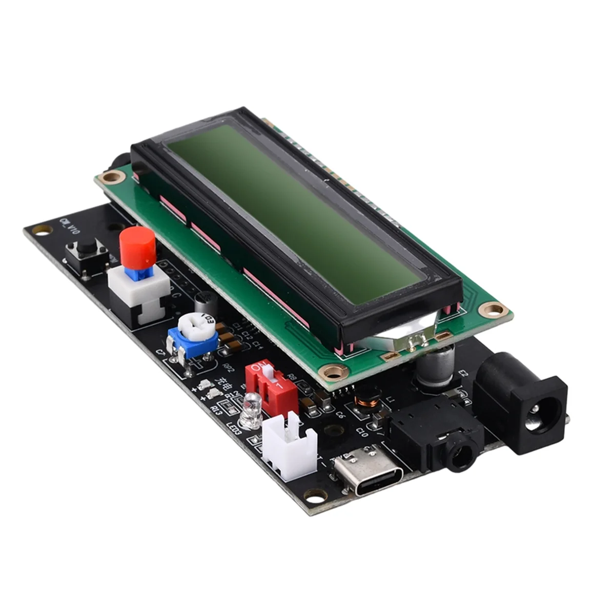 DC 5-12V 500mA Radio Morse Code Decoder Cw Decoder Morse Code Reader Morse Code Translator Ham Radio with Digital LCD