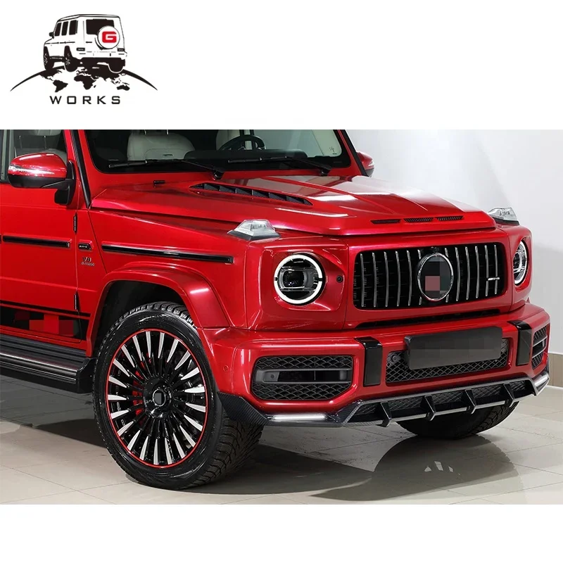 Carbon fiber retrofit kit body parts G-class 2019/2020 Year W463A W464 g500 to T style