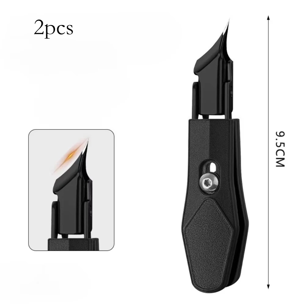 25 °   Schaar voor ingegroeide teennagels met brede opening, van roestvrij staal, professioneel, met schuine snijrand, 'eagle beak' vorm.