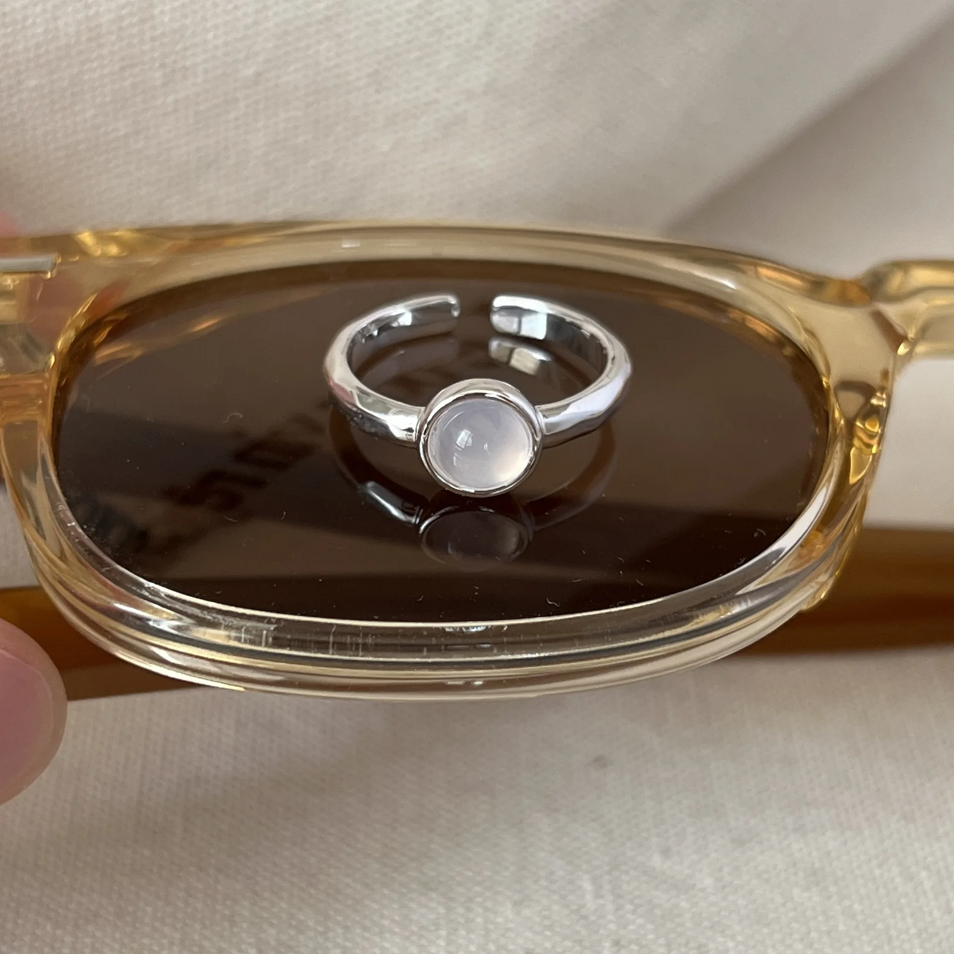 Women's 925 Sterling Silver Tigereye Ring