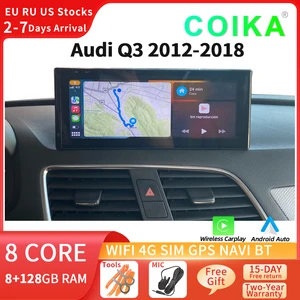 Stereo Multimedia Auto Audi Q3, 8 Core, Android 13, Google, WiFi, 4g YES, 8 + 128GB RAM, IPS Touch Screen, GPS NAVI, Carplay Main Multimedia Sales Audi Q3 - №2