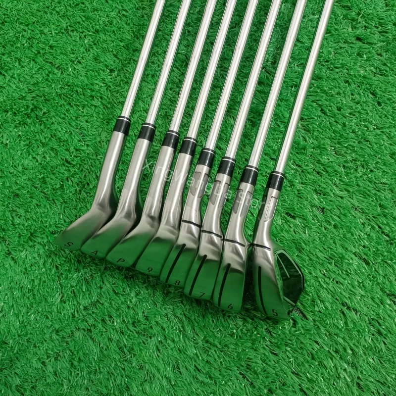 

2024New Men's qi10 Golf Club Silver Qi10 Golf irons 5-9PAS 8PCS R/S/SR Flex Steel/Graphite Shaft Assembly with Cover,TaiFu