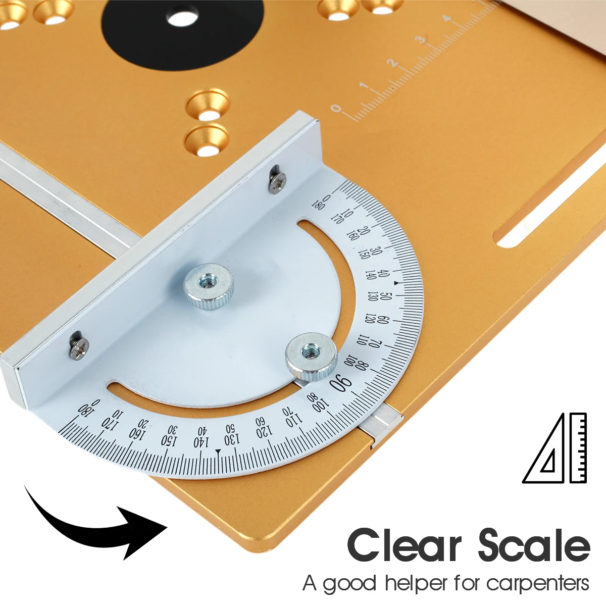 Multifunctionele Aluminium Router Tafel Insert Plaat Houtbewerking Elektrische Hout Router Flip Plaat Voor Werken Bankjes Router Plaat