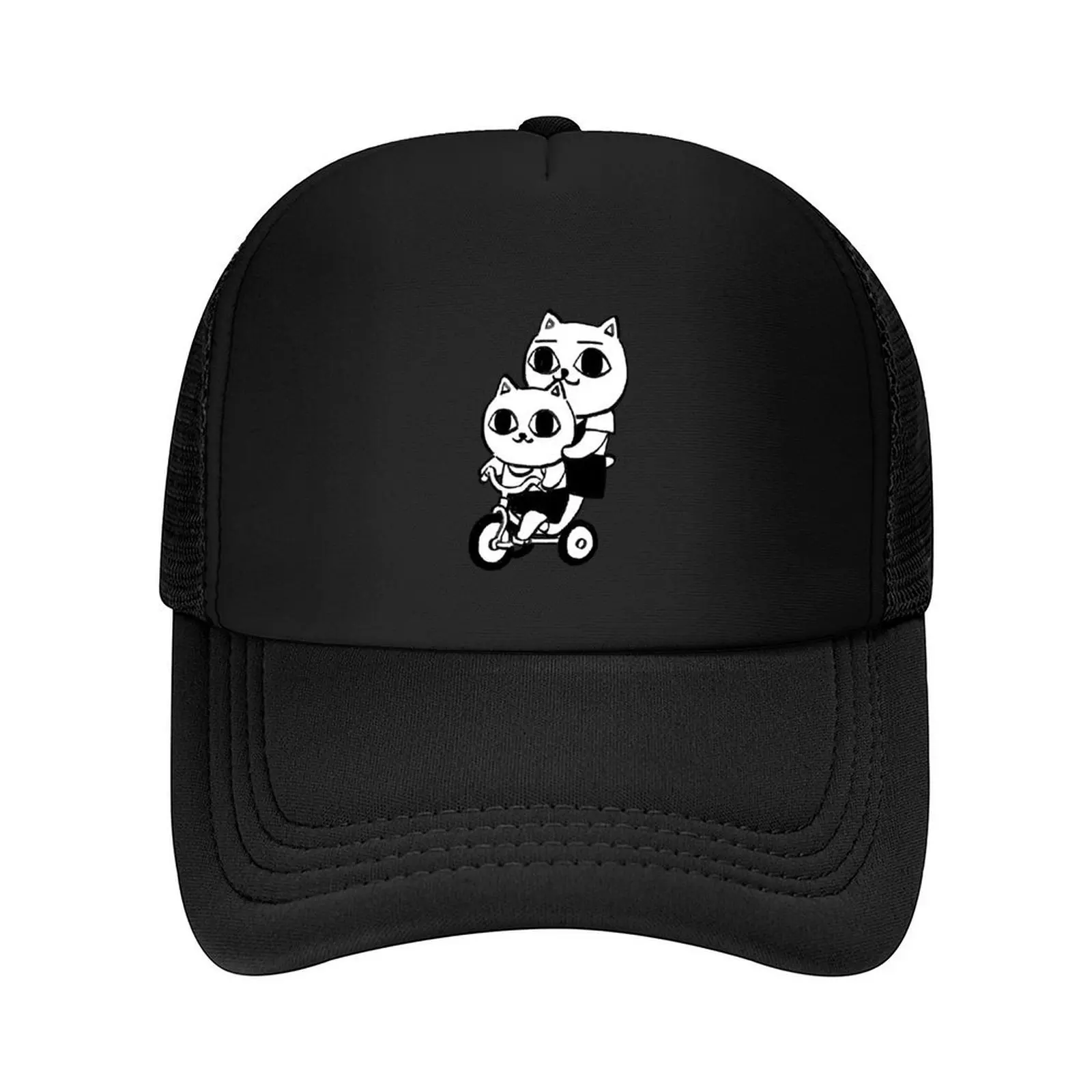 

I draw some nekojiru sharing bike / cat soup manga 04 Baseball Cap Hood Beach Bag Funny hats Girl Men's