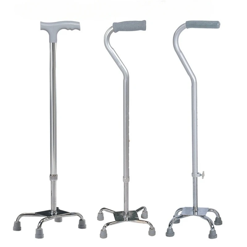 

New products handicapped walking cane with 4 legged walker stick