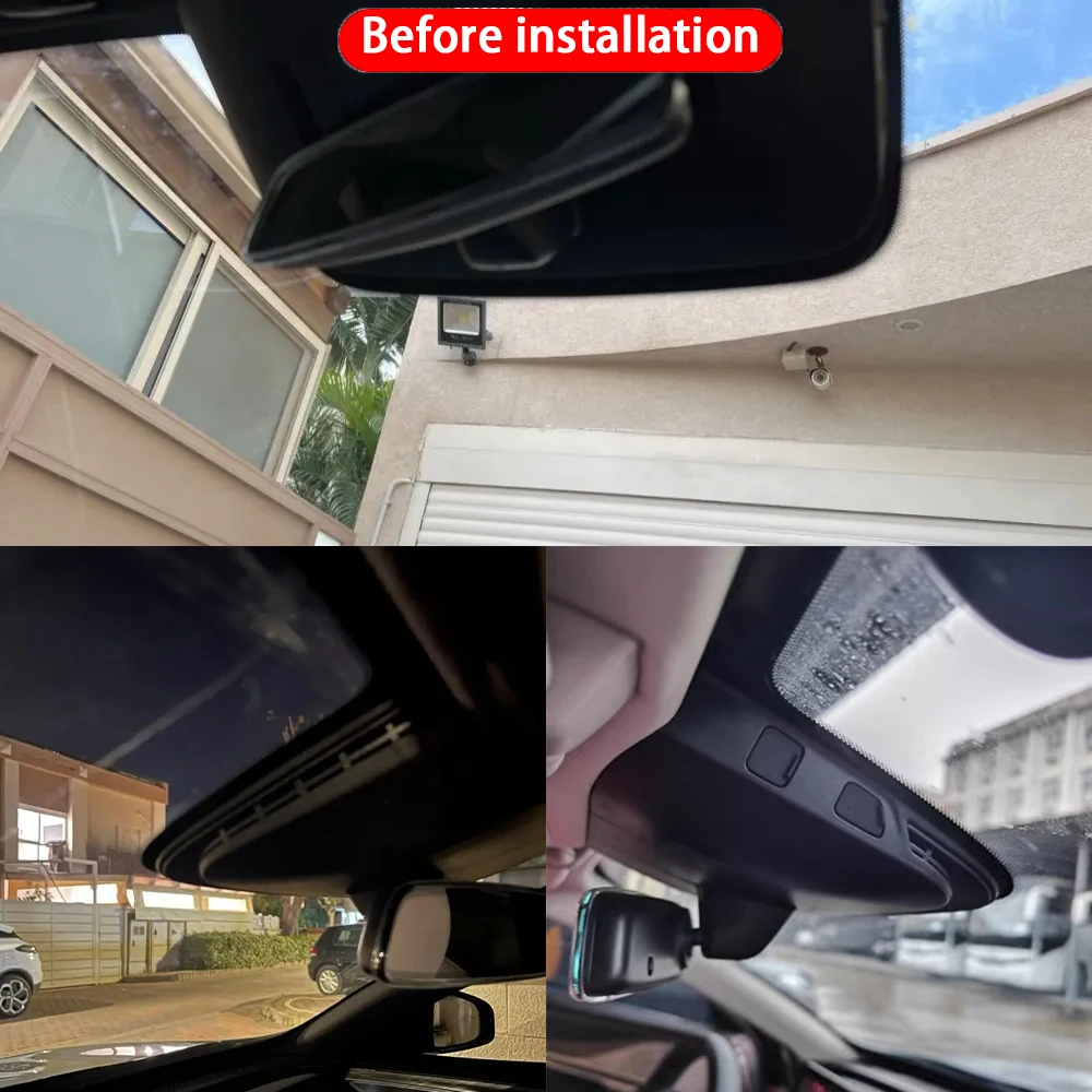 for XPeng P7i E28a 2023 2024 4K Dash Cam Front Rear Car Camera DVR Wifi Plug & Play Video Recorder Loop Recording Night Vision