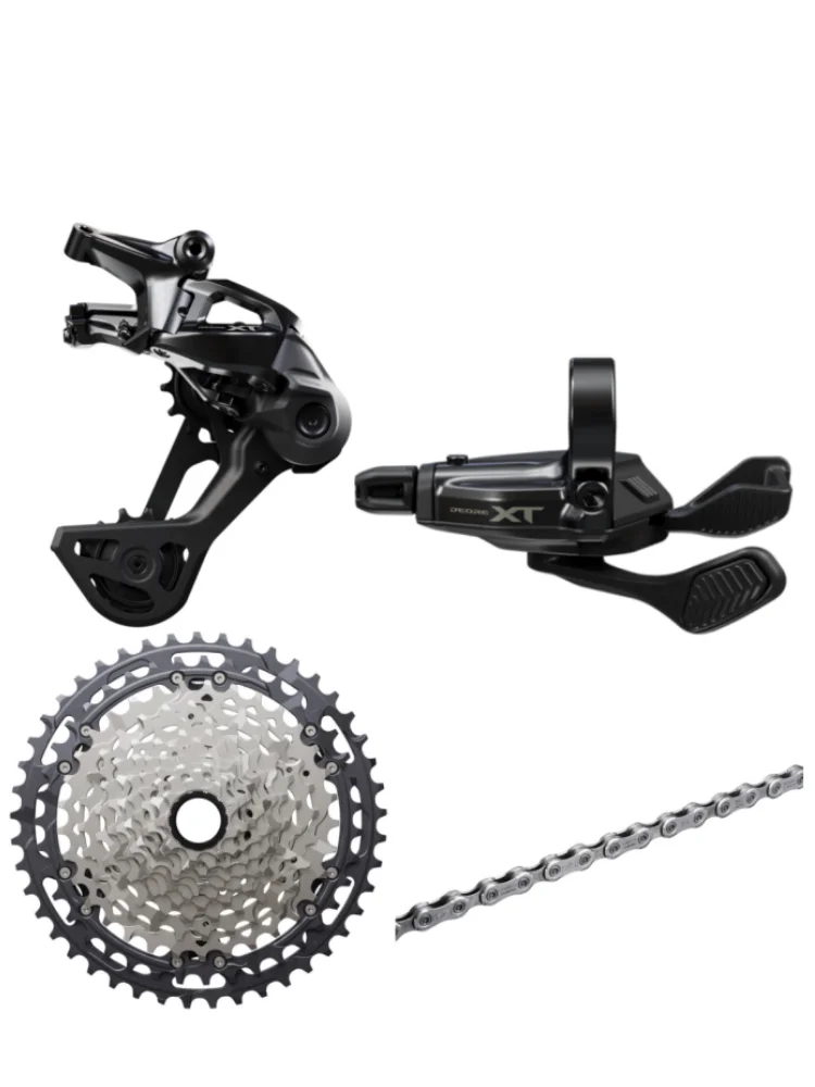 AliExpress Shimano NEW DEORE XT M8200 1x12s Mechanical Groupset MTB SL-M8200-R RD-M8200 SGS CS-M8200 CN-M8100 Set Original Shimano Parts