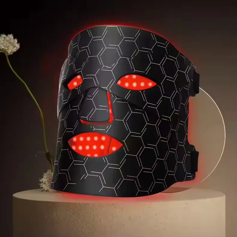 Led gezichtsmasker Huidverzorging Gezichtsschoonheidsmasker voor gezichtsverzorging Siliconen Led gezichtsmasker Thuisgebruik Foton Verjongingsmachine