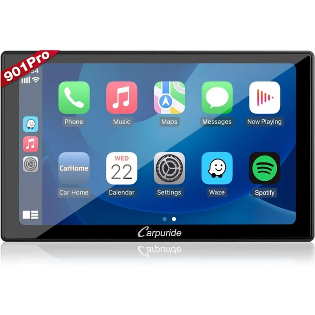 Carpuride-ポータブルカーステレオ、Apple CarplayおよびAndroid自動、Bluetooth伝送、9インチ、w901プロ、  [2024] - AliExpress