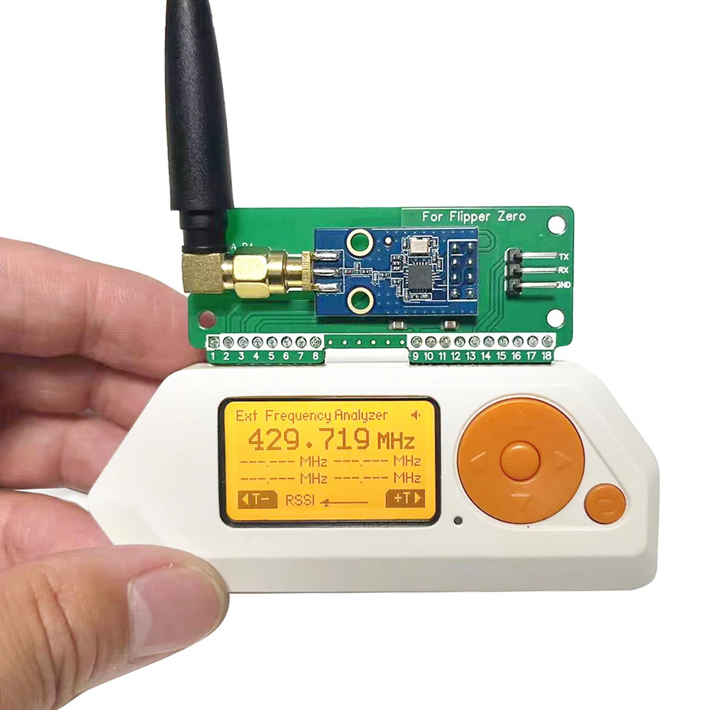 

For Flipper Zero WiFi CC1101 433Mhz Development Board Lightweight SubGhz GPIO 433Mhz Antenna Module Expanding Flipper Zero Tool