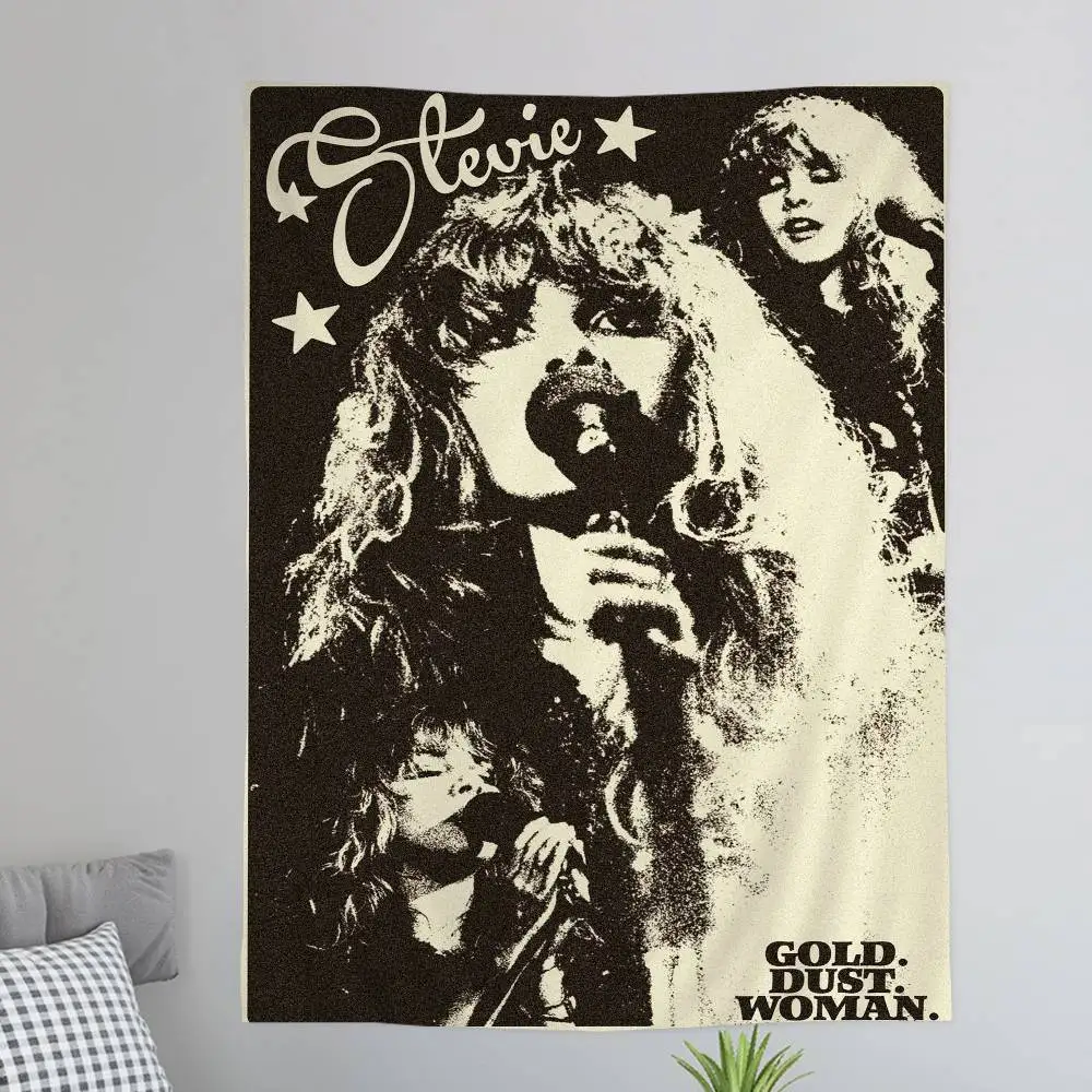 Fleetwood Band M-mac Klassischer bunter Wandteppich, Wandbehang, böhmische Wandteppiche, Mandala-Wandbehangbögen