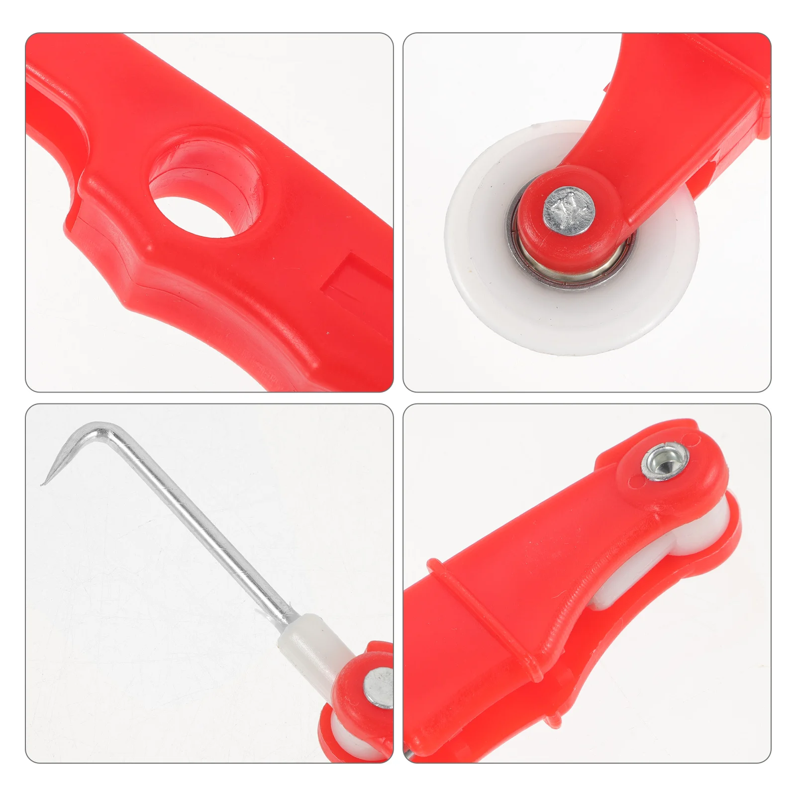 

Repair Screen Repair Tool Screen Roller With Hook Hook for Door Window Installation Remover Spline Roller Hardware