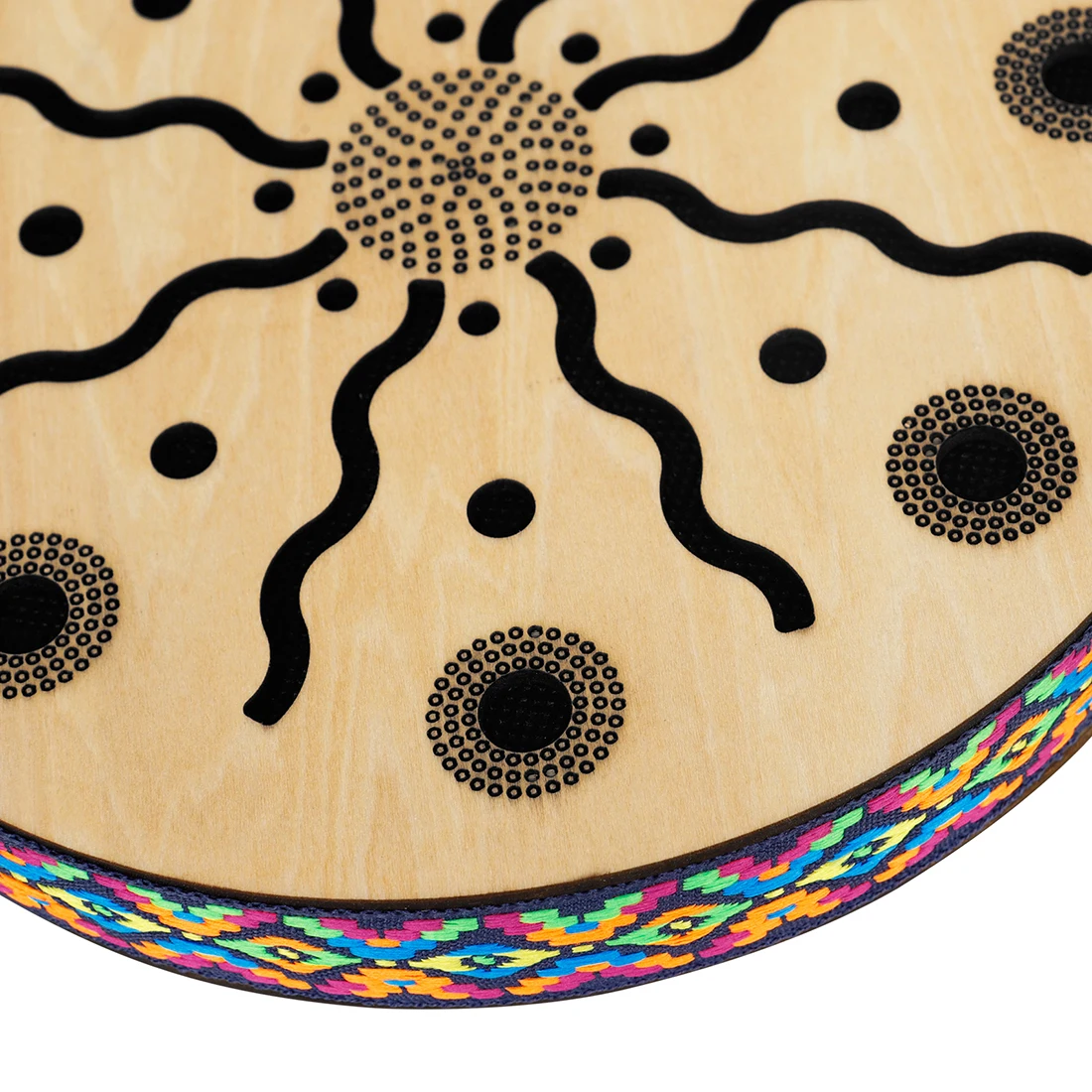 8/10/12 Zoll Creek Drum Ethnische Schlaginstrument Massivholz Trommel Regen Sound Musikalische Geschenke Trommeln, die Sound des Wassers simulieren