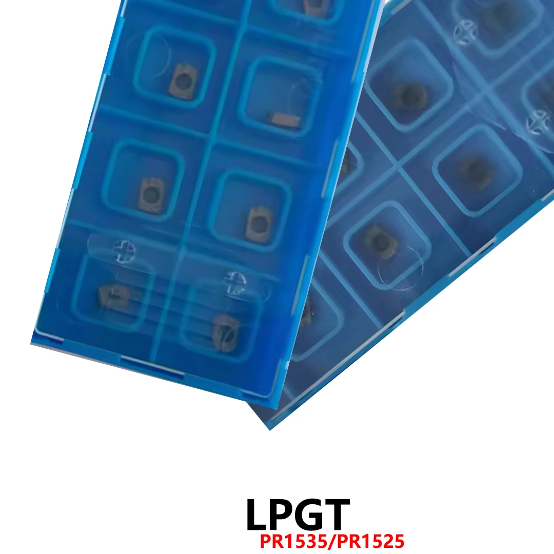 

Original LPGT010210ER-GM PR1525 PR1535 Carbide Inserts LPGT010210 LPGT 010210 ER-GM LPGT010210ER GM CNC Tools Holder Blades