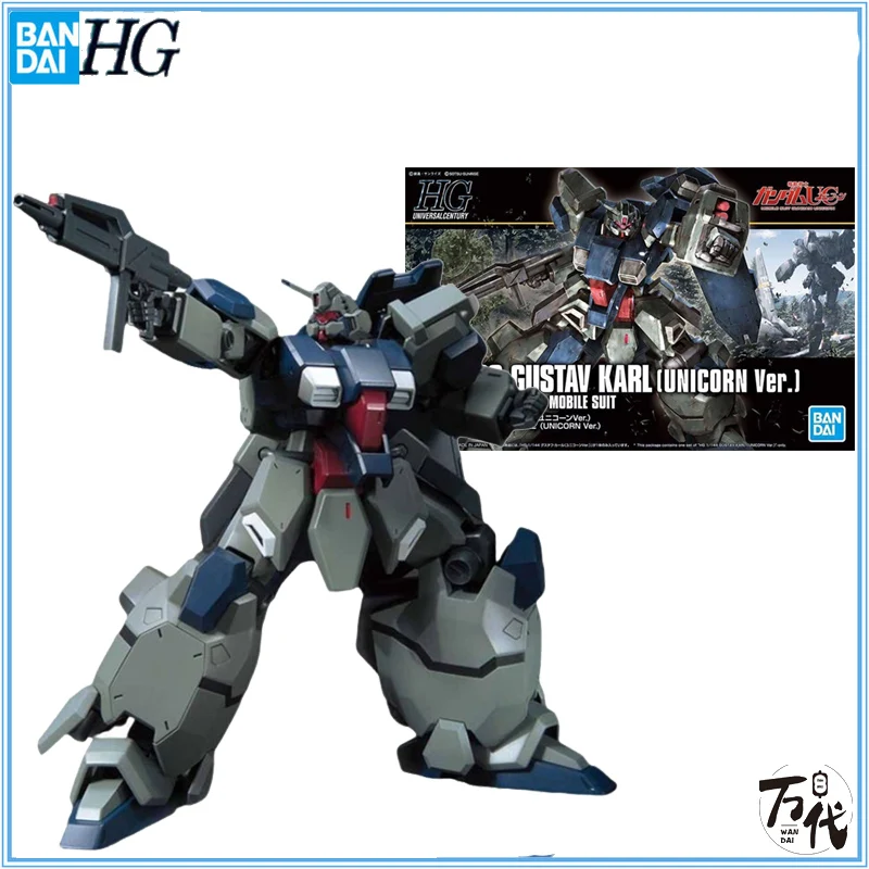 

[Spot Goods】Bandai Hguc Hg 1/144 Fd-03 Gustav Карл Айнхорн Ver Gundam экшн-фигурки коллекционные игрушки подарки для детей