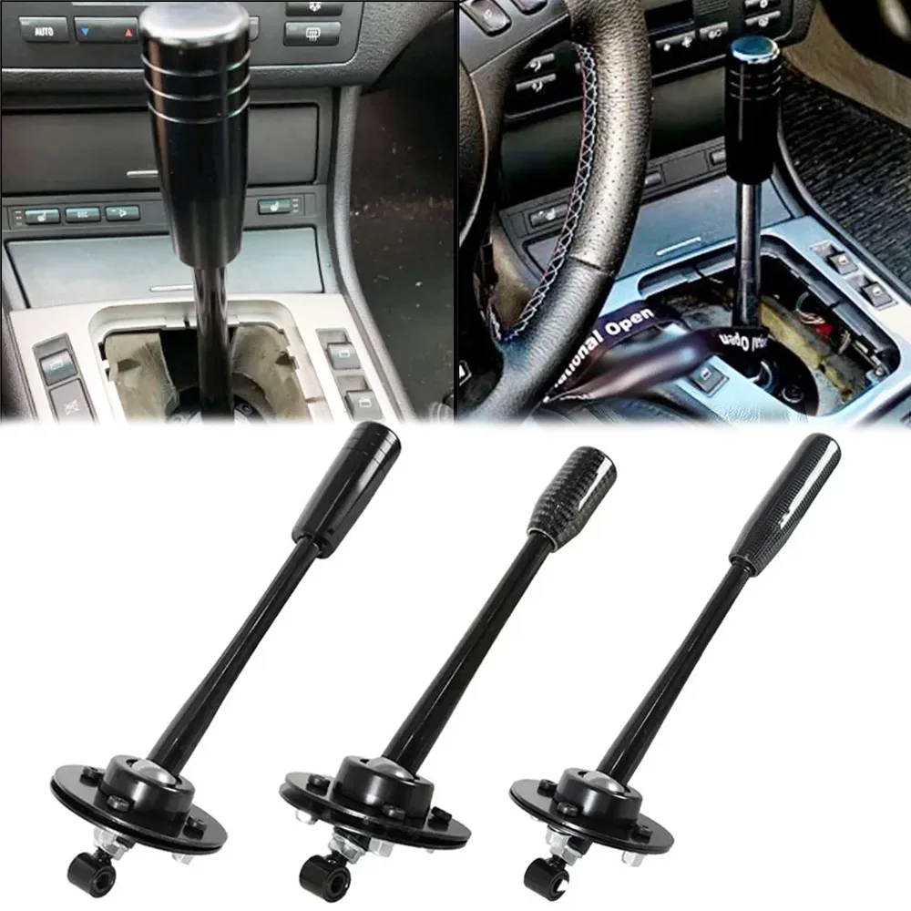 265mm Car Shifter Gear Lever Drift Tuning Adjustable Short Shifter Lever with Knob Kit Fit For BMW 85-10 E30 E36 E46 E34 E39 Z3