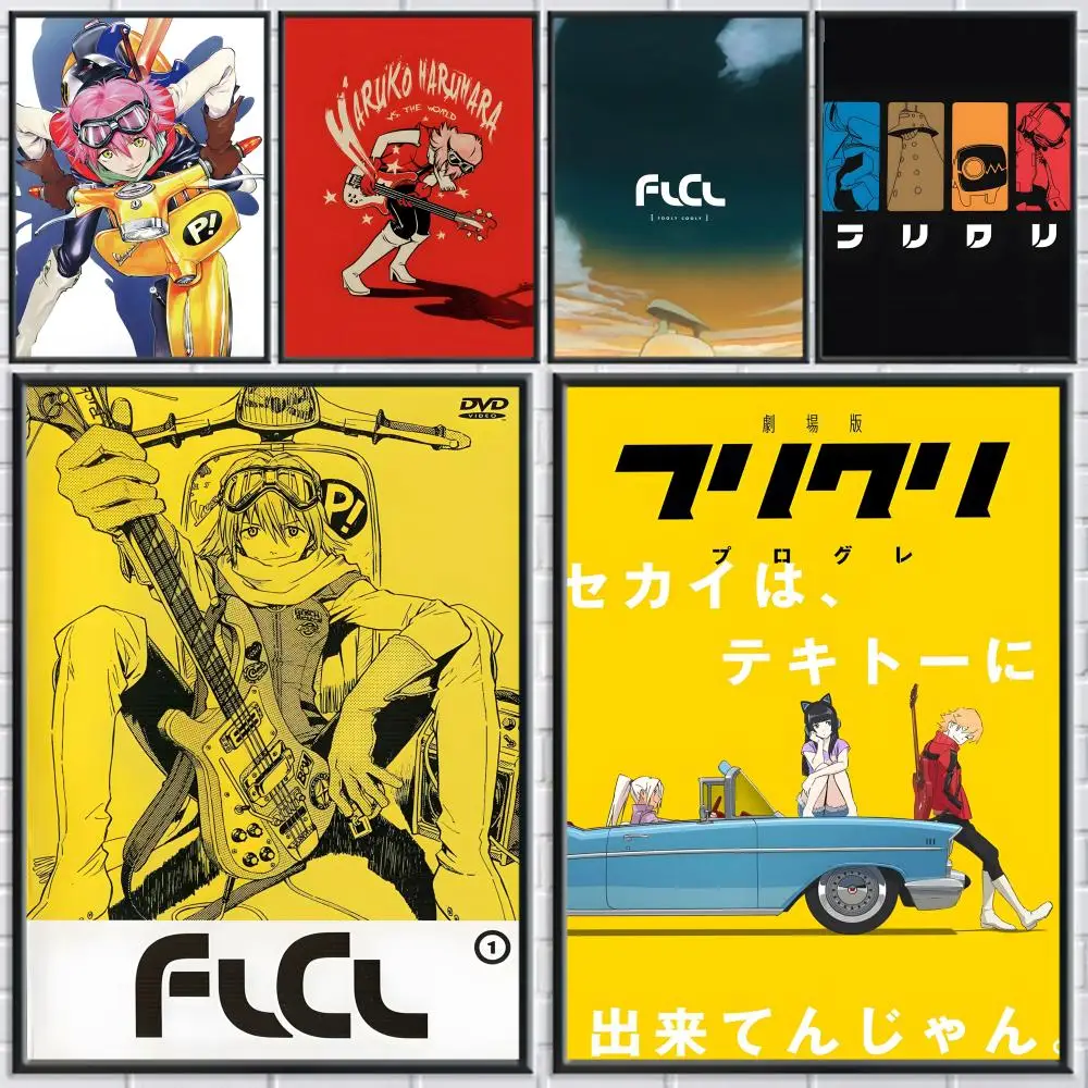 Póster de First Love Cyber Love Flcl HD, arte de pared impermeable versátil, decoración autoadhesiva para cualquier espacio, regalo Ideal