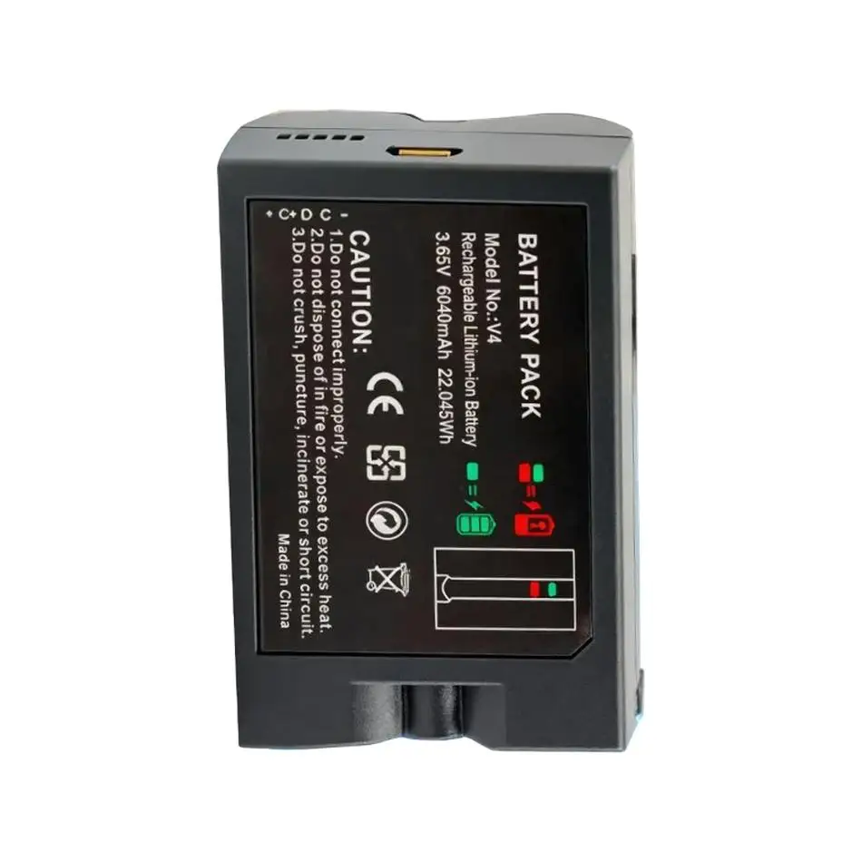 Battery High-Capacity V4 5200-6040mAh For Ring 5at3s3 S1 S2 Doorbell 2 3 3PLUS Video Plus 2ND