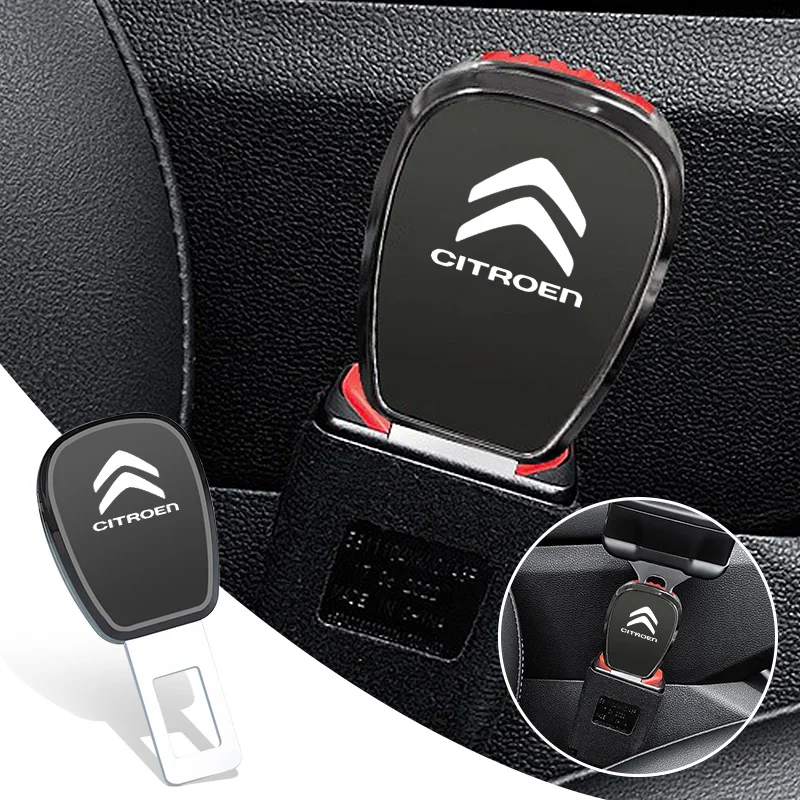 

1PC Car Seat Belt Extender Safety Belts Lock Buckle Plug For Citroen C1 C2 C3 Vts C4 Saxo C4L DS3 C5 C6 C8 Xsara C3-XR Accessory