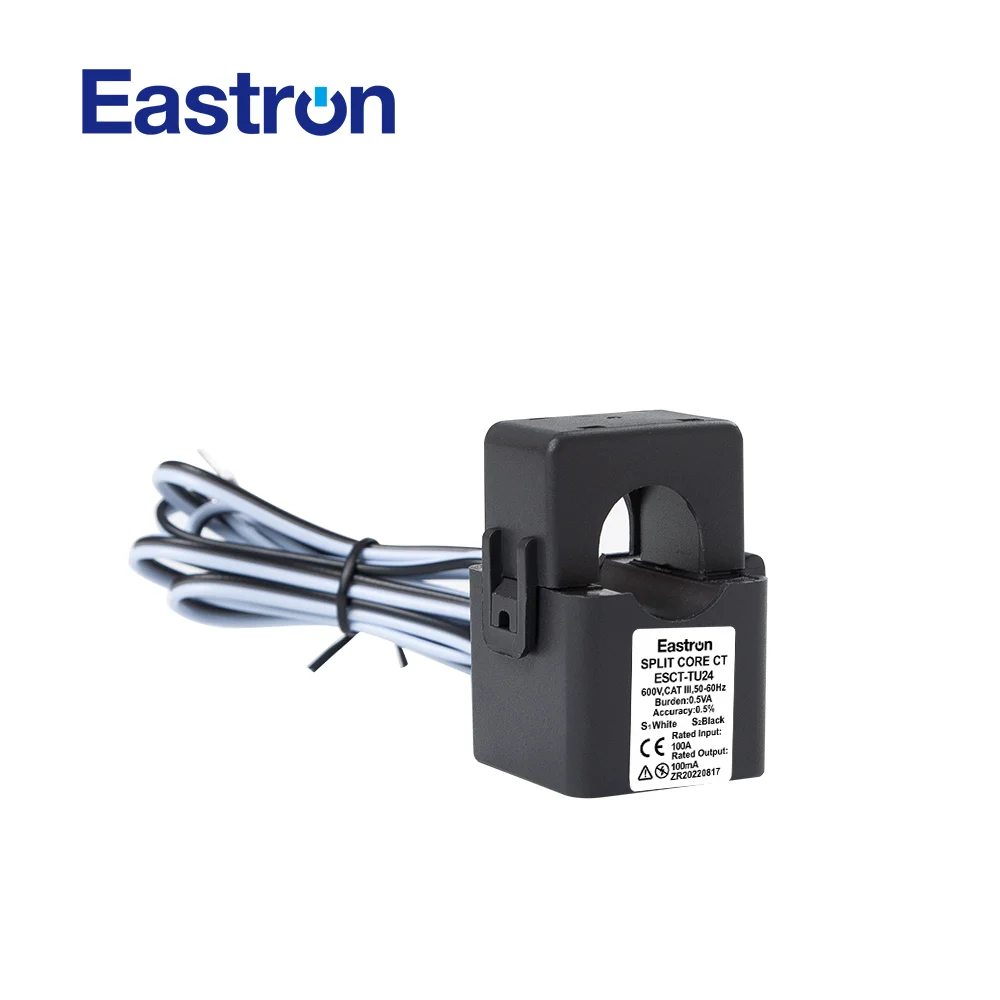 ESCT-TU24 Series,50A~300A,Secondary Current 100/333mV Split Core Current Transformer