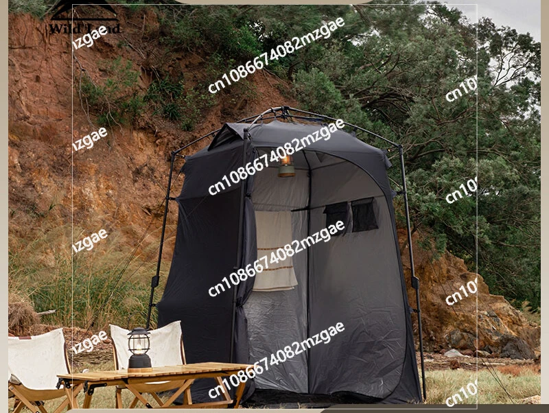 Field Bathing Tent Automatic Quick Open Outdoor Portable Camping Thickened Bath Changing Clothes Mobile Toilet Changing Clothes