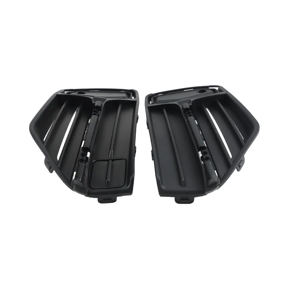 

Exterior Trim Upgrade Fog Light Grill Black Aftermarket Replacement Easy Installation For Volvo XC90 2016-2019