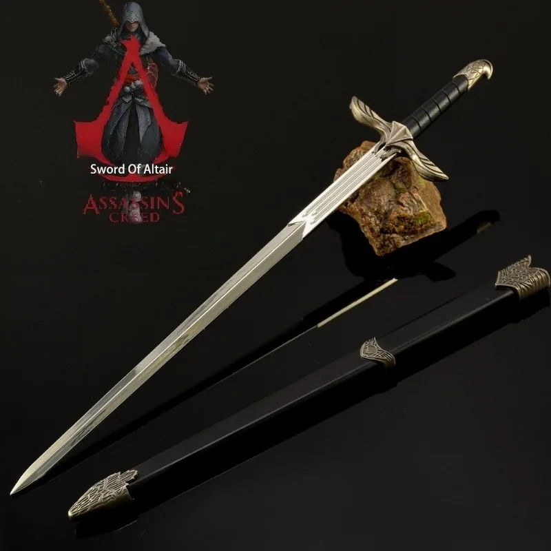 30 cm Schwert von Altair Assassin Creed Spiel Peripherie Metall Waffe Spielzeug Schwert Samurai Handwerk Geschenk Sammlungen Zubehör Ornament