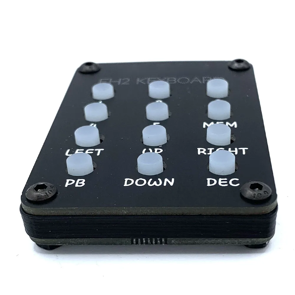 

Для полевых операций, 60*45*8 мм без выступов, кнопки радиоуправления FTDX, кнопки P, B, Space для вставки в пульт ДУ