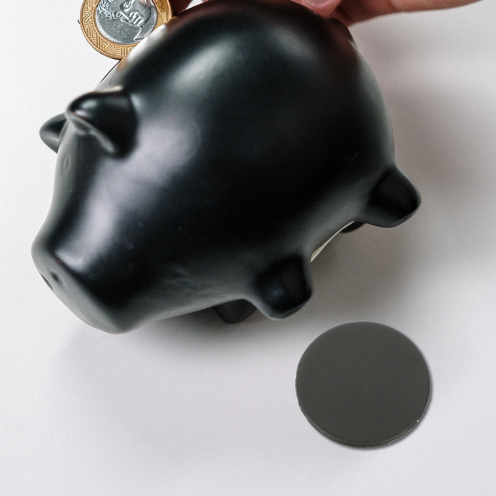 20 pcs Plastic Plug Hole Stoppers Round Bottom Covers For Piggy Bank Saving Box Reusable Sealing Caps Plaster Storage