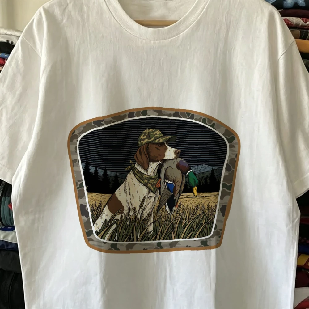 Kaos Pria Vintage Motif Anjing - Outdoor Adventure Holidays ulasan dan harga