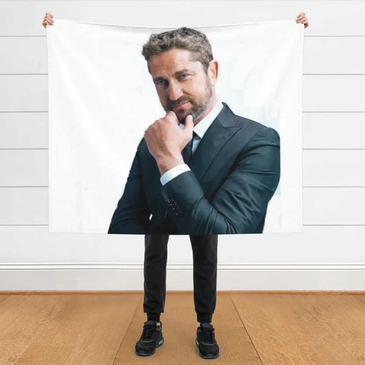 

Gerard butler Throw Blanket Soft blankets ands For Baby Retros Blankets