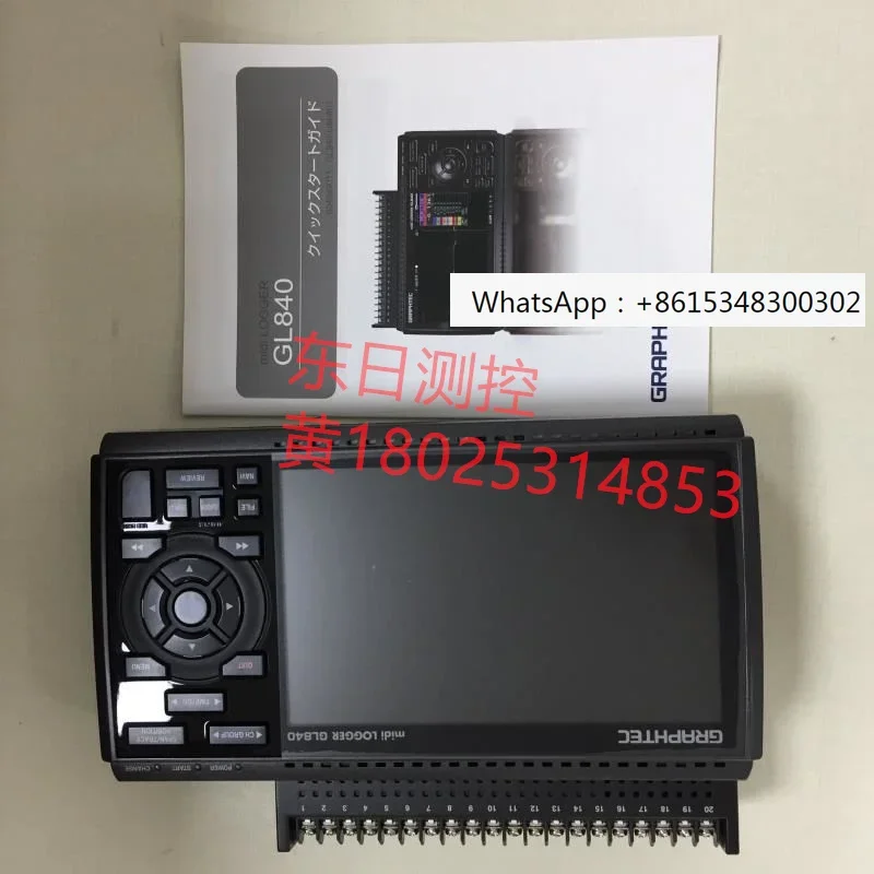 Original Japanese GRAPHTEC Graphic Technology Temperature Recorder Collector Recorder GL240 GL840-M