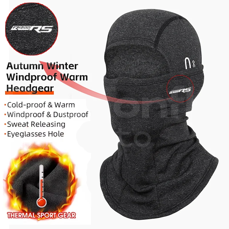 

For BMW R1200RS R 1200 RS 1200RS 2003-2019 2020 2017 Winter Warm Tactical Balaclava Motorcycle MTB Full Face Windproof Mask