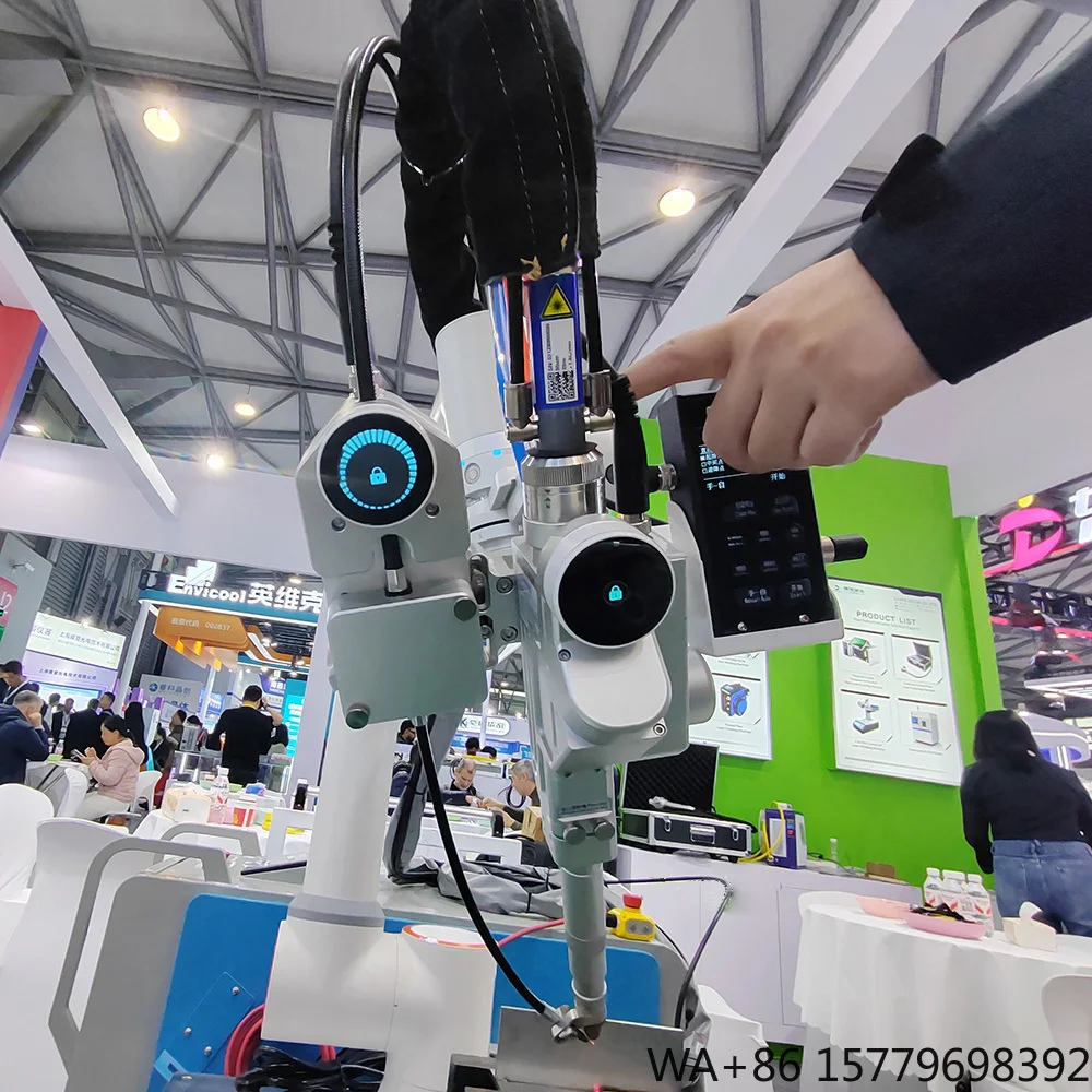 HWINT Customizable Servo Driven 6 Axis Robotic Arm for CNC Loading Unloading Workpiece Transfer and Packaging