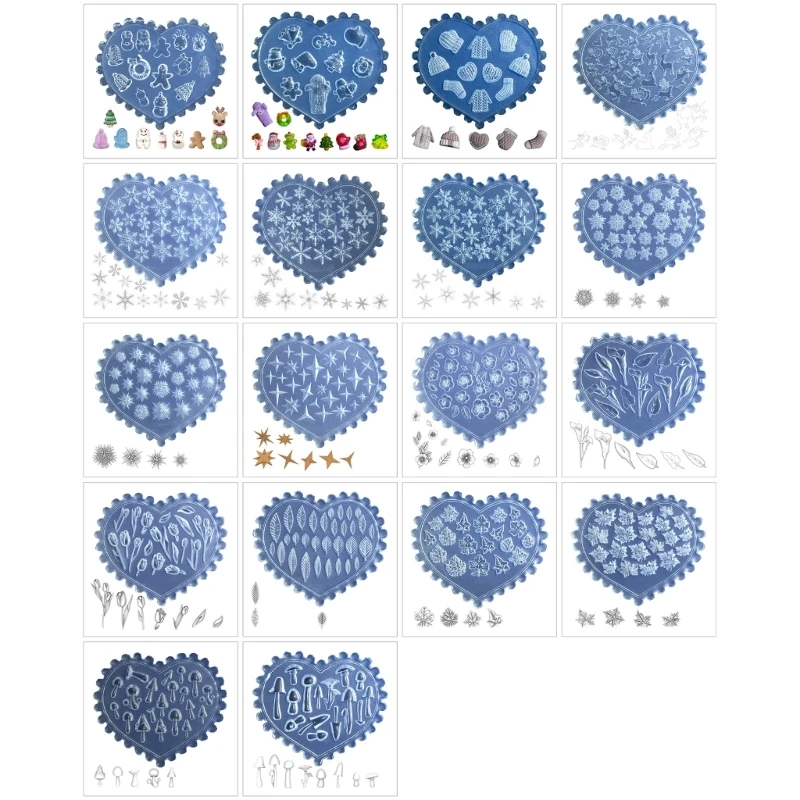 Flexible Sturdy Silicone Mold Accessory for Innovative Art Creation 97QE