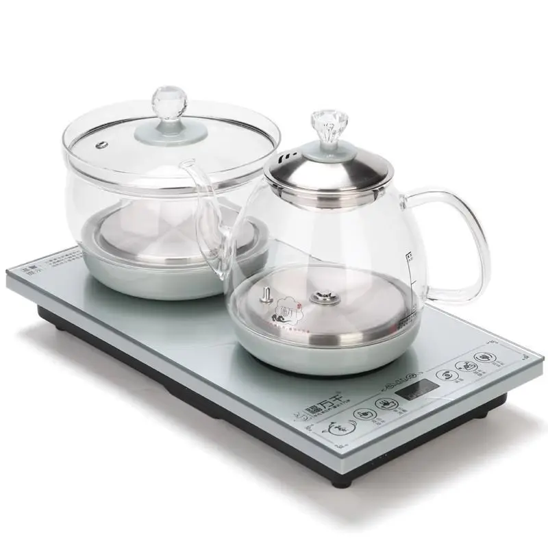 

Automatic water brewing tea set, tea table integrated induction cooker, kung fu teapot, tea tray, kettle, living room household
