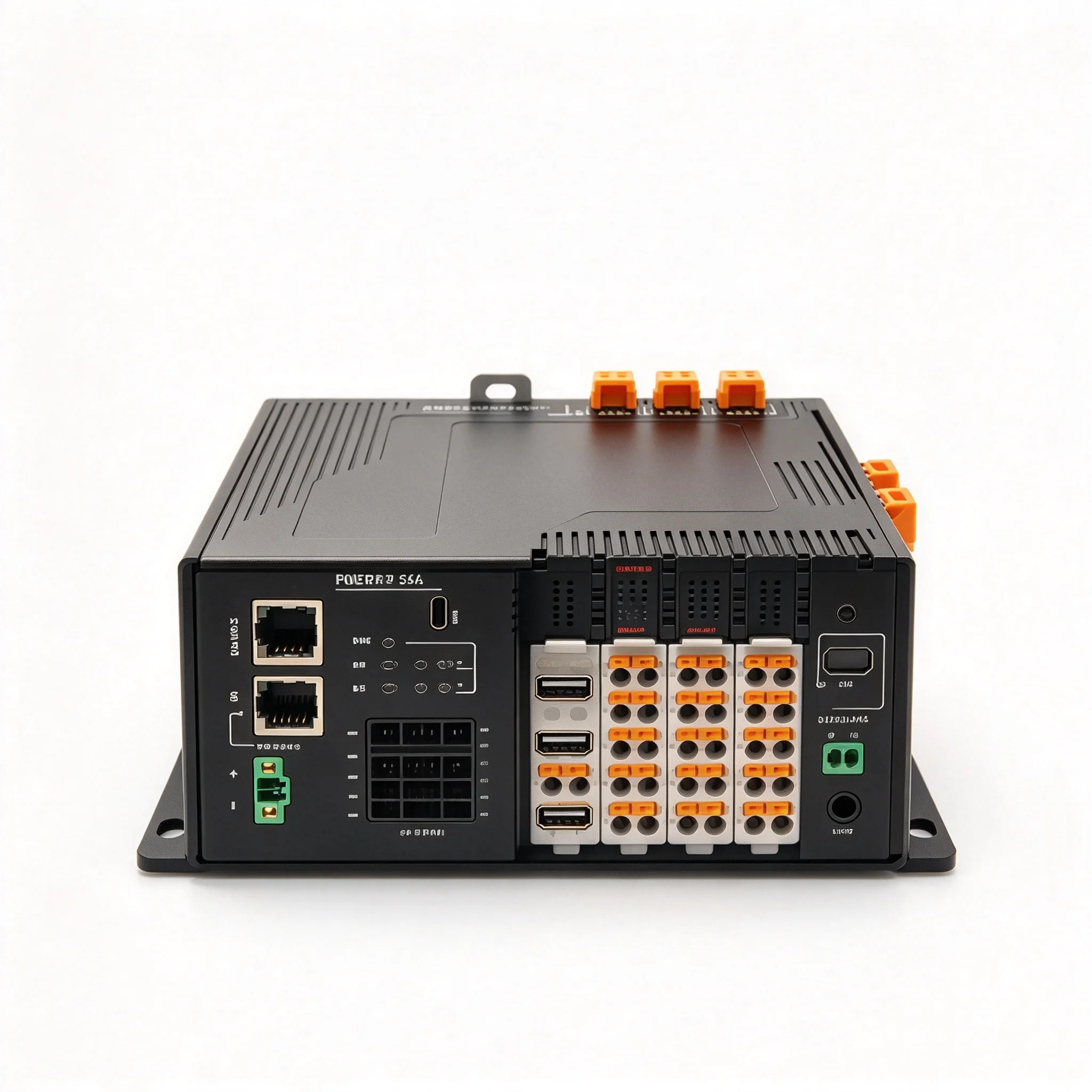 Gateway Industrial TM-CP3B-P IIoT Gateway, Ubuntu24.04 Open Source, RS232 RS485 CAN DI DO AI AO, DIN Rail Embedded Edge Computin