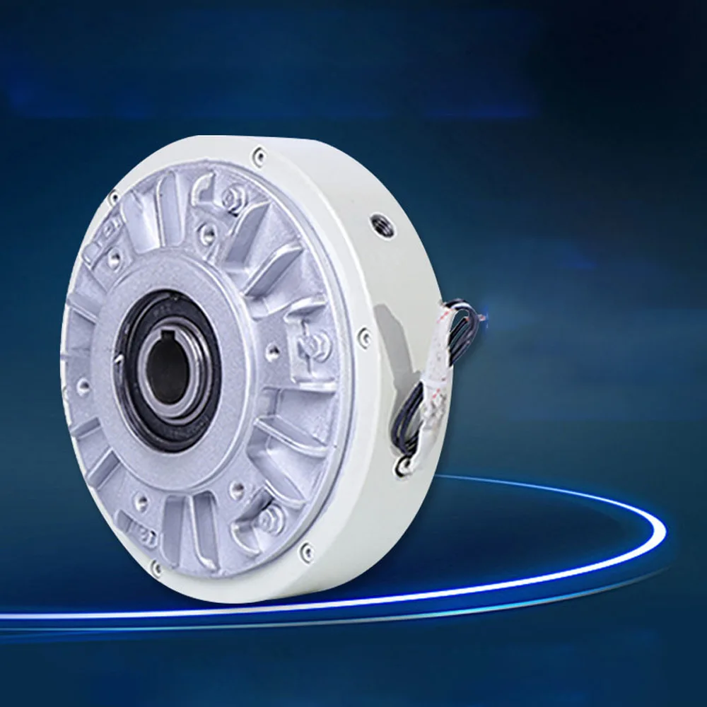 0.6 kg magnetic powder brake hollow shaft FZ6K-1 hole center clutch air shaft tension control 2025 NEW - Image 3