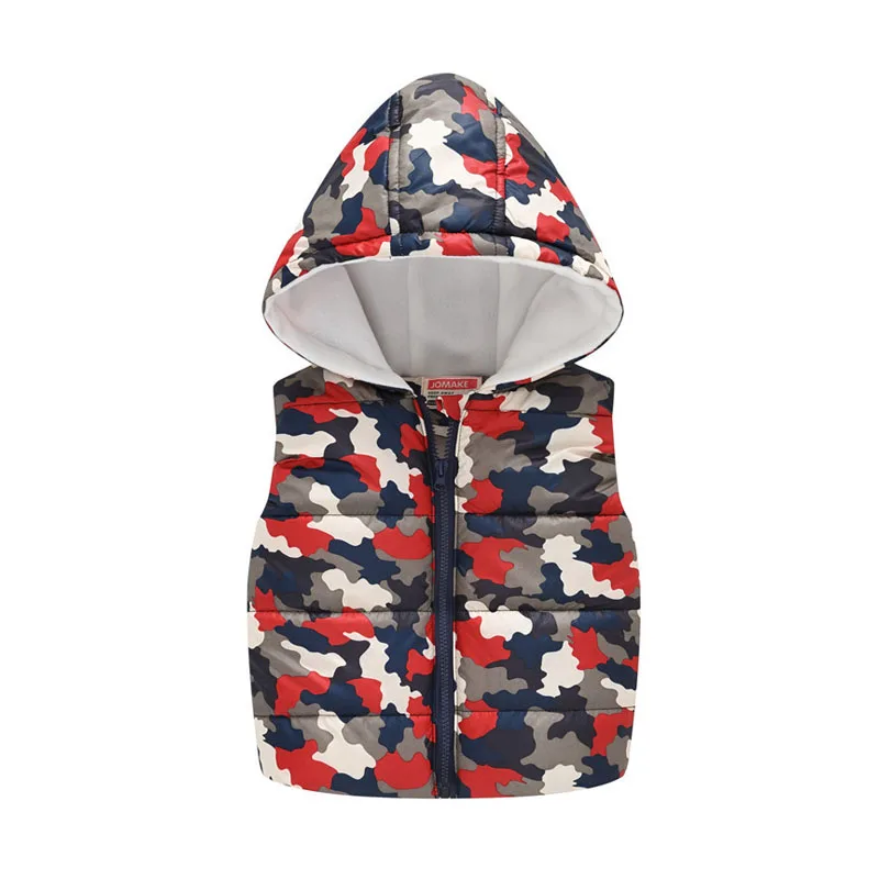 Winter casual add velvet warm jacket vest boys girls sweet cartoon printing hooded 0-5 year old bebe fashion children\'s clothing