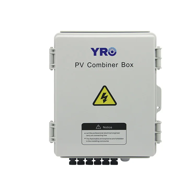 Waterproof IP66 PV6/1 6 Input 1 Output 1000V 4 6 strings 15A ABS Solar PV Array combiner box Solar Panel with DC Breaker