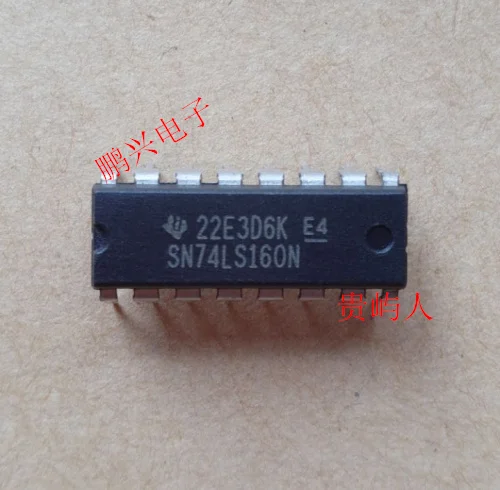 Free shipping  SN74LS160N IC   DIP-16   10PCS