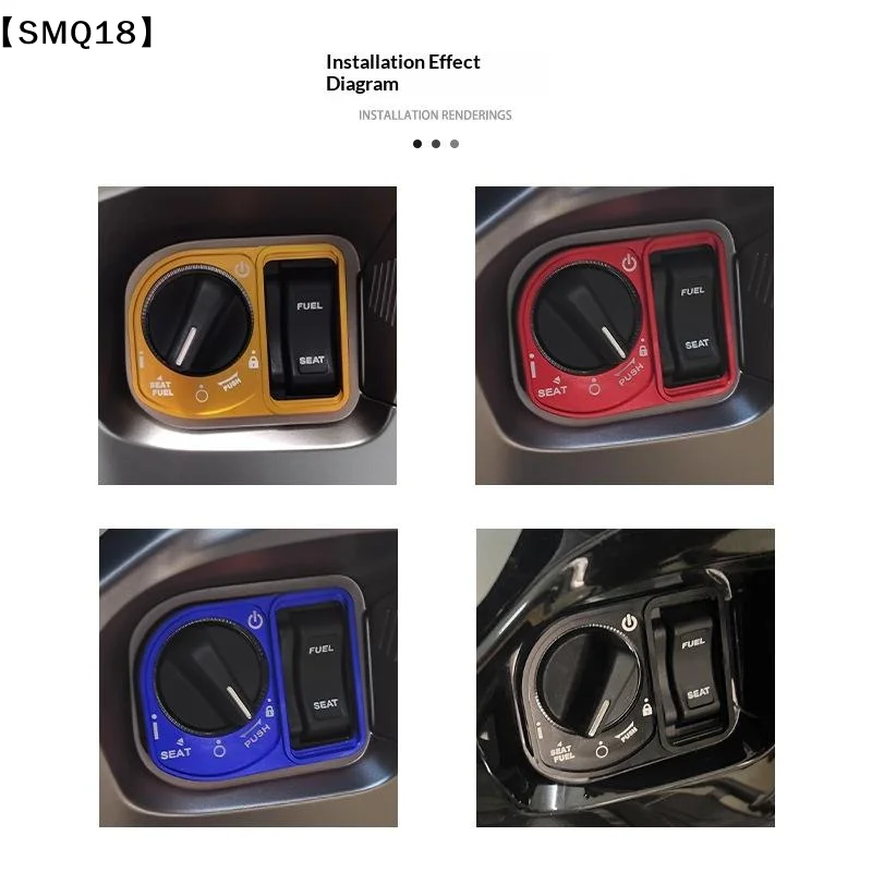 1Pcs Motorcycle Accessories Smart Key Switch Cover For GTRS / GIORNO+ / LEAD-125 / PCX-160 / CLICK-160 / SCOOPY NEW 2025【SMQ】