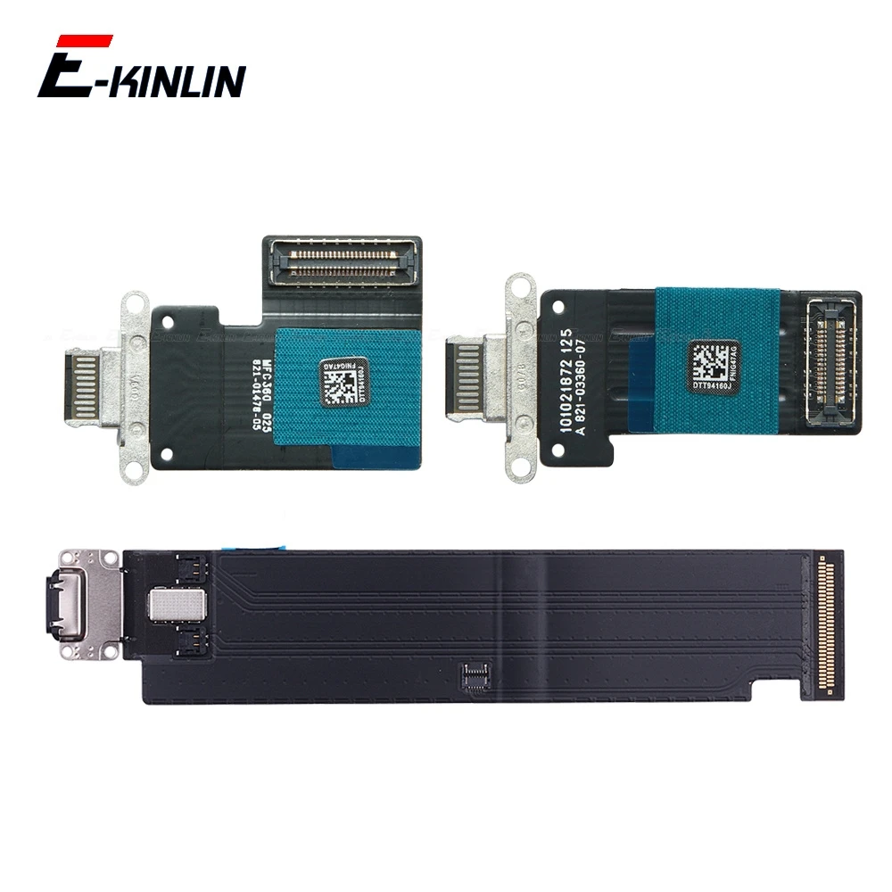 For iPad Pro 12.9 11 inch 1th 2th 3th 4th 5th 6th 2024 2022 2021 2020 2018 2017 Charger Dock USB Charging Port Plug Flex Cable